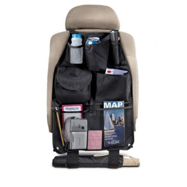 AussieSuperStore Homeware Supplies Travel Outdoor Portable Car Seat Back Storage Pocket Organizer Bag CBCARSEATBAG