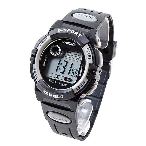 AussieSuperStore Homeware Supplies Unisex Kids Student Watches Fashion Sports Watches Wristband Digital Watches (Gray) Unisex Kids Student Fashion Sport with Alarm Wristband Digital Watches CBJL99269GRAY