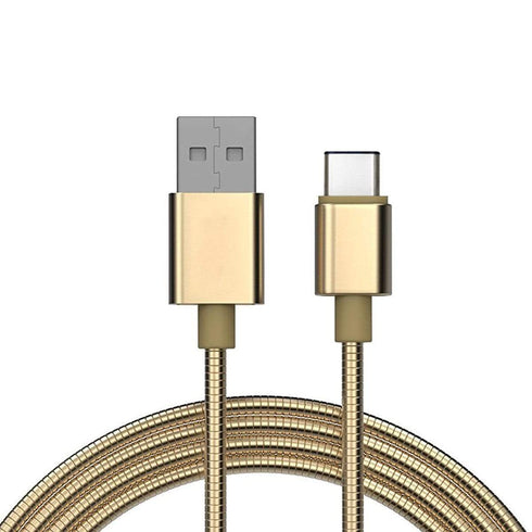 AussieSuperStore Homeware Supplies USB Type C Charger Cable Gold USB Type C Charger Cable Gold | Mobile Charger Accessories CBMECTYPECBLGOLD