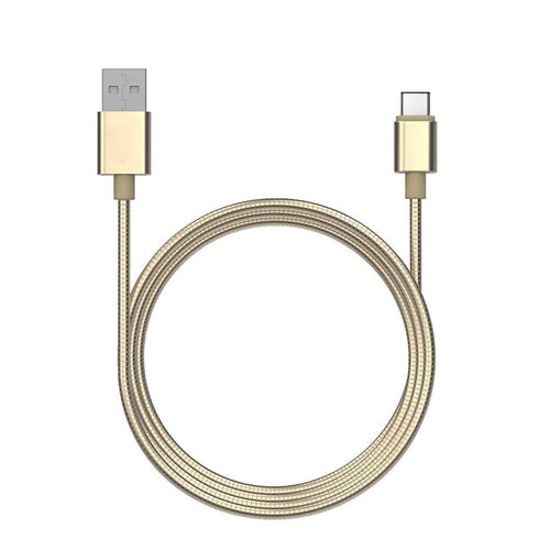 AussieSuperStore Homeware Supplies USB Type C Charger Cable Gold USB Type C Charger Cable Gold | Mobile Charger Accessories CBMECTYPECBLGOLD
