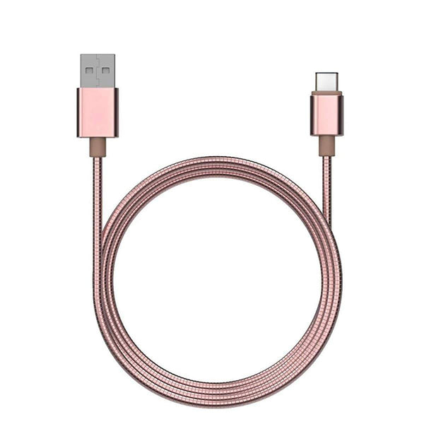 AussieSuperStore Homeware Supplies USB Type C Charger Cable Rose Gold USB Type C Charger Cable Rose Gold | Mobile Charger Accessories CBMECTYPECBLRGOLD