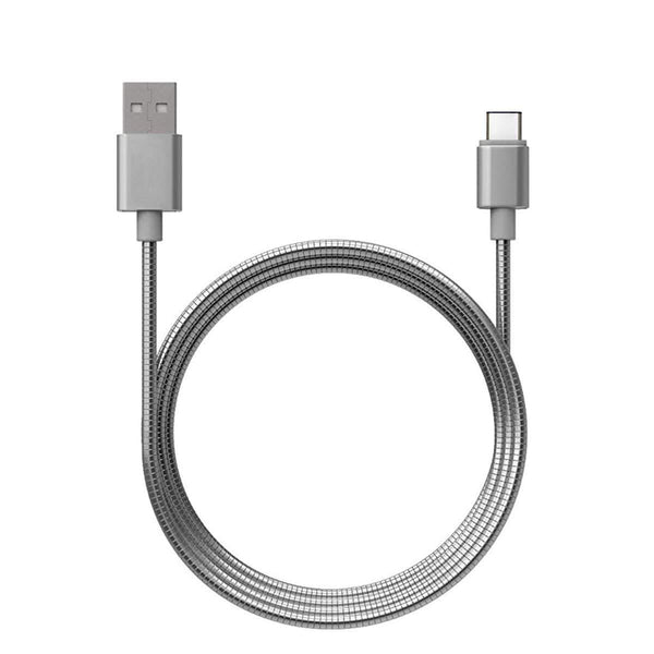 AussieSuperStore Homeware Supplies USB Type C Charger Cable Silver USB Type C Charger Cable Silver | Mobile Charger Accessories CBMECTYPECBLSLV