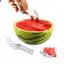 AussieSuperStore Homeware Supplies Watermelon Slicer Juicy Slices Of Melon Fruit Slicer Stainless Steel Smart Kitchen Gadget Watermelon Slicer Fruit Multi-Purpose Stainless Steel Kitchen Gadget CBFRUITCUTTER