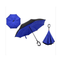 AussieSuperStore Homeware Supplies Windproof Double-Layered Hands Free Inverted Reverse Folding Upside-Down Umbrella Windproof Double-Layered Inverted Reverse Folding Upside-Down Umbrella CB201TUMBRELLA7