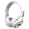 AussieSuperStore Homeware Supplies Wireless Over The Ear Bluetooth Headphone Foldable (White) Wireless Over Ear Bluetooth Headphone Foldable Handsfree Mic White ZMZEALOTB19WHT