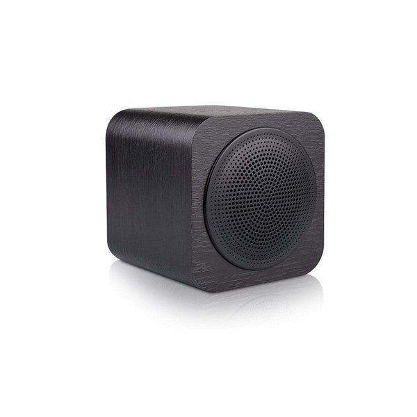 AussieSuperStore Homeware Supplies Wireless Wood Speaker Bluetooth Square Cube Portable Radio FM SD AUX Handsfree For Phone PC Black Wireless Wood Speaker Bluetooth Square Cube Portable Radio CBBTWOODENBLK