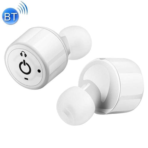 AussieSuperStore Homeware Supplies X1 Twins Wireless In-Earphone Ear Pods X1 Twins Wireless In-Earphone Ear Pods|Wireless Bluetooth Headphones ZMX1TBTINEARPHONESWHT