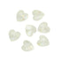 AussieSuperStore Jewellery Making Supplies Acrylic Faceted Heart Bead Acrylic Faceted Heart Bead | Jewellery Making Beads | Jewellery Making Supplies 9323823201821 BB18001