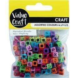 AussieSuperStore Jewellery Making Supplies Alphabet Beads Alphabet Beads | Jewellery Making Beads 9331468050063 VJY300