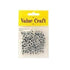 AussieSuperStore Jewellery Making Supplies Alphabet Beads Black & White Alphabet Beads Black & White | Jewellery Making Beads 9331468001713 VCB27