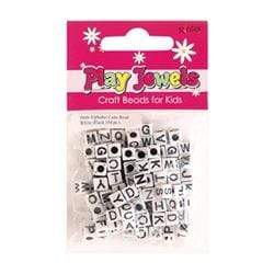 AussieSuperStore Jewellery Making Supplies Alphabet Cube Beads Alphabet Cube Beads | Jewellery Making Beads 9323823158590 PJS122
