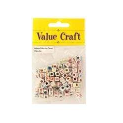 AussieSuperStore Jewellery Making Supplies Alphabet Cube Beads Alphabet Cube Beads | Jewellery Making Beads 9331468001706 VCB26