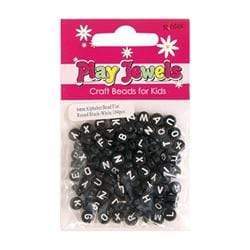 AussieSuperStore Jewellery Making Supplies Alphabet Flat Round Beads Alphabet Flat Round Beads | Jewellery Making Beads | Kids Beads 9323823158613 PJS124