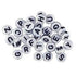 AussieSuperStore Jewellery Making Supplies Alphabet Round Beads Alphabet Round Beads | Jewellery Making Beads 9331468001560 VCB20