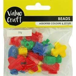 AussieSuperStore Jewellery Making Supplies Assorted Transports Shaped Beads Assorted Transports Shaped Beads | Jewellery Making Beads | Jewellery Making Supplies 9331468054733 VJY626