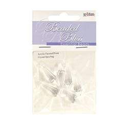 AussieSuperStore Jewellery Making Supplies Bead Acrylic Prism Bead Acrylic Prism | Jewellery Making Beads| Jewellery Making Supplies 9323823099312 ACR120