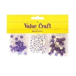 AussieSuperStore Jewellery Making Supplies Bead Kit Plastic Heart Feature Bead Kit Plastic Heart Feature | Jewellery Making Beads | Kids Beads 9331468024972 VBX43