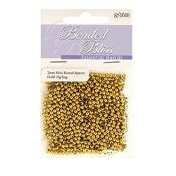 AussieSuperStore Jewellery Making Supplies Bead Plastic Round 2mm (in 2 colours) Bead Plastic Round 2mm|Jewellery Making Beads|Jewellery Making Supplies