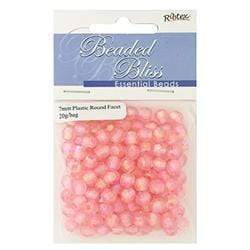 AussieSuperStore Jewellery Making Supplies Bead Plastic Round Facet 7mm (in 4 colours) Bead Plastic Round Facet 7mm|Jewellery Making Beads|Jewellery Making Supplies