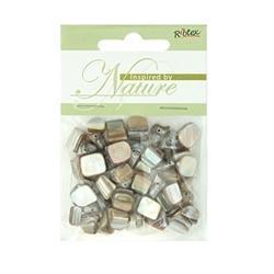 AussieSuperStore Jewellery Making Supplies Bead Shell Cube (in 3 colours) Bead Shell Cube | Jewellery Making Beads | Jewellery Making Supplies