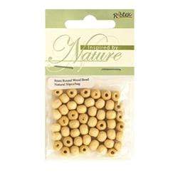 AussieSuperStore Jewellery Making Supplies Bead Wooden Round 8mm (in 3 colors) Bead Wooden Round 8mm (in 3 colors) | Jewellery Making Beads