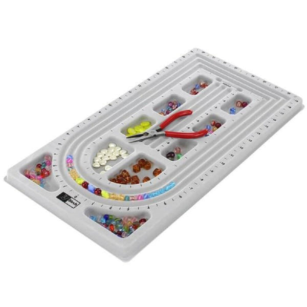 AussieSuperStore Jewellery Making Supplies Beading Board 47.5cm x 25cm Beading Board 47.5cm x 25cm | Bead Panel, Mat, Tray | Beading Tool Part Number 020969 020969