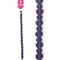 AussieSuperStore Jewellery Making Supplies Beads Strung Crystal Squashed Facet Purple Beads Strung Crystal Squashed Facet Purple | Jewellery Making Beads 9323823179311 BBS2014124