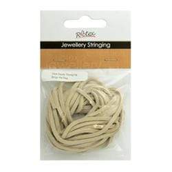 AussieSuperStore Jewellery Making Supplies Beige JF Thonging Suede 2mm (in 6 colors) JF Thonging Suede 2mm | Jewellery Making Stringing Material 9323823163785 JF1118