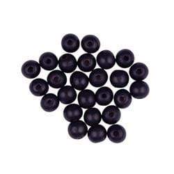 AussieSuperStore Jewellery Making Supplies Black Bead Wooden Round 12mm (in 3 colors) Bead Wooden Round 12mm (in 3 colors) | Jewellery Making Beads 9323823129163 WB025