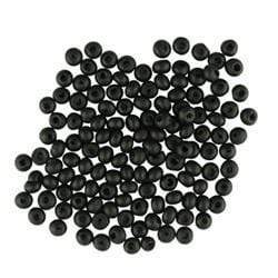 AussieSuperStore Jewellery Making Supplies Black Bead Wooden Seed 5mm (in 3 colors) Bead Wooden Seed 5mm (in 3 colors) | Jewellery Making Beads 9323823129149 WB023