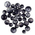 AussieSuperStore Jewellery Making Supplies Black Glass Crackle Beads (in 3 colors) Glass Crackle Beads| Jewellery Making Beads| Jewellery Making Supplies 9323823127770 CKL005