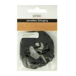 AussieSuperStore Jewellery Making Supplies Black JF Thonging Suede 2mm (in 6 colors) JF Thonging Suede 2mm | Jewellery Making Stringing Material 9323823163815 JF1121
