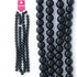 AussieSuperStore Jewellery Making Supplies Black Strung Beads Glass Round 10mm 84pcs (in 3 colors) Strung Beads Glass Round 10mm 84pcs | Jewellery Making Beads 9323823178697 BBS2014213