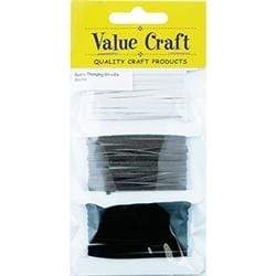 AussieSuperStore Jewellery Making Supplies Black/White/Grey Suede Thonging (in 4 colours) Suede Thonging Stringing Material | Jewellery Making Supplies 9331468048565 VCST05