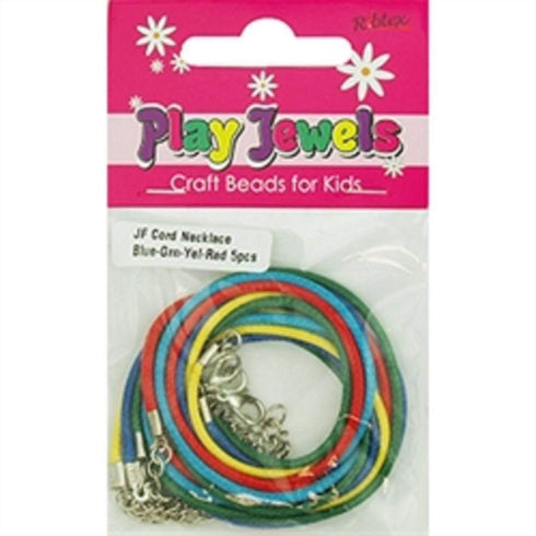 AussieSuperStore Jewellery Making Supplies Blue/Green/Yellow/Red PJ Single Pack Waxed Necklace Cord (in 2 colours) PJ Single Pack Waxed Necklace Cord (in 2 colours) | Jewellery Making Stringing Material | Jewellery Making Supplies 9323823201951 PJS18002