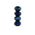 AussieSuperStore Jewellery Making Supplies Blue Metallic Bead Crystal Squashed Facet 8mm (in 5 colours) Bead Crystal Squashed Facet 8mm | Jewellery Making Beads 9323823153694 CRY047