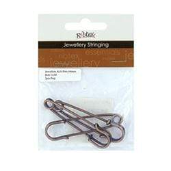 AussieSuperStore Jewellery Making Supplies Bohemian Gold JF Kilt Pins 64mm (in 2 colors) JF Kilt Pins 64mm (in 2 colors) | Jewellery Making Accessories | Jewellery Making Findings 9323823087753 JF354