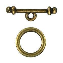 AussieSuperStore Jewellery Making Supplies Boho Gold JF Toggle Plain 10mm (in 2 colors) JF Toggle Plain 10mm | Jewellery Making Findings 9323823103743 JF768