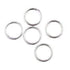 AussieSuperStore Jewellery Making Supplies Bright Silver JF Plastic Ring Round 16mm (in 2 colors) JF Plastic Ring Round 16mm | Jewellery Making Accessories 9323823100186 JF557