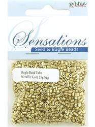 AussieSuperStore Jewellery Making Supplies Bugle Glass Tube Beads (in 2 colors) Bugle Glass Tube Beads | Jewellery Making Beads| Jewellery Making Supplies