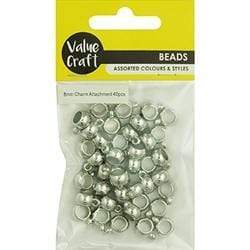 AussieSuperStore Jewellery Making Supplies CCB Beads Charm Attachment 8mm CCB Beads Charm Attachment 8mm | Jewellery Making Beads | Jewellery Making Accessories 9331468054801 VJY633