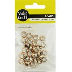 AussieSuperStore Jewellery Making Supplies CCB Beads Donut 10mm CCB Beads Donut 10mm | Jewellery Making Beads | Jewellery Making Accessories 9331468054740 VJY627