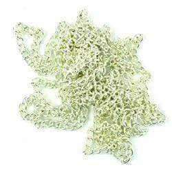 AussieSuperStore Jewellery Making Supplies Chain Thick Silver Chain Thick Silver | Jewellery Making Supplies 9331468007432 VJ38A