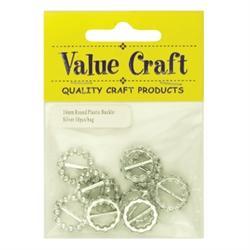 AussieSuperStore Jewellery Making Supplies Craft Buckles Round Craft Buckles Round | Jewellery Making Accessories 9331468032748 VCPB001