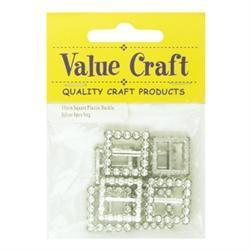 AussieSuperStore Jewellery Making Supplies Craft Buckles Square Craft Buckles Square | Jewellery Making Accessories 9331468032755 VCPB002