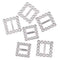 AussieSuperStore Jewellery Making Supplies Craft Buckles Square Craft Buckles Square | Jewellery Making Accessories 9331468032755 VCPB002