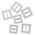 AussieSuperStore Jewellery Making Supplies Craft Buckles Square Craft Buckles Square | Jewellery Making Accessories 9331468032755 VCPB002