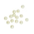 AussieSuperStore Jewellery Making Supplies Cream Plastic Facet Round Pearl Beads (in 2 colours) Plastic Facet Round Pearl Beads (in 2 colours) | Jewellery Making Beads | Jewellery Making Supplies 9323823201845 BB18003