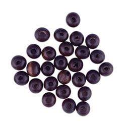 AussieSuperStore Jewellery Making Supplies Dark Brown Bead Wooden Round 8mm (in 3 colors) Bead Wooden Round 8mm (in 3 colors) | Jewellery Making Beads 9323823129125 WB021