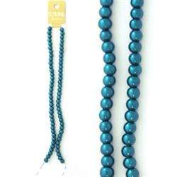 AussieSuperStore Jewellery Making Supplies Emerald Strung Beads Glass Pearls 6mm (in 7 colors) Strung Beads Glass Pearls 6mm | Jewellery Making Beads Accessories 9323823179243 BBS2014109